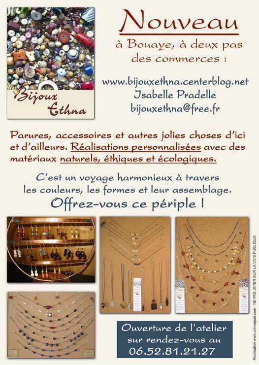 VENTE A L'ATELIER SUR RENDEZ-VOUS à BOUAYE