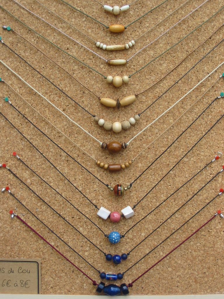 Ras De Cou Vintage En Métal Style Bracelet - Occasion, Matière Verre, Petit Bijou Rétro
